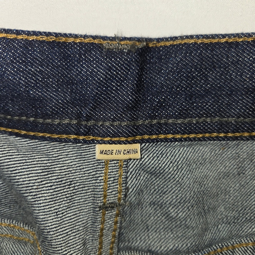 Wallace & Barnes Carpenter Pant Jeans Japanese Rinsed Mens Indigo AB451 32x32 - Picture 5 of 12